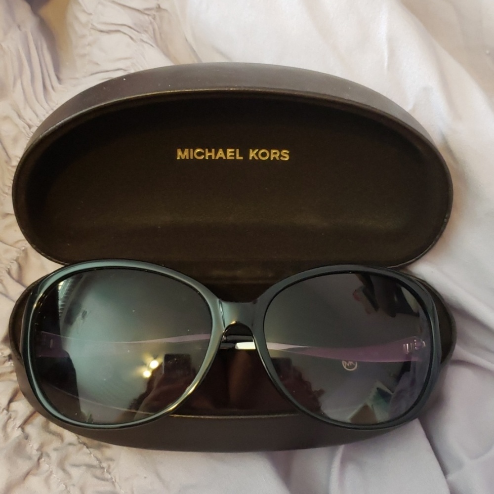 Black Oversized Michael Kors Sunglasses